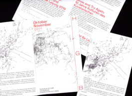 Hochschule für Grafik und Buchkunst Leipzig, saga mono, HGB, Academy of Fine Arts Leipzig, Calendar, Agenda, Lucia Graf