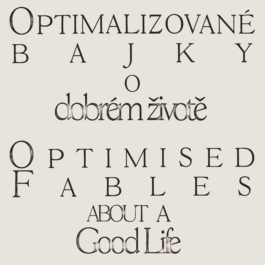 plato ostrava, optimised fables about a good life, daniela and linda dostalkova 